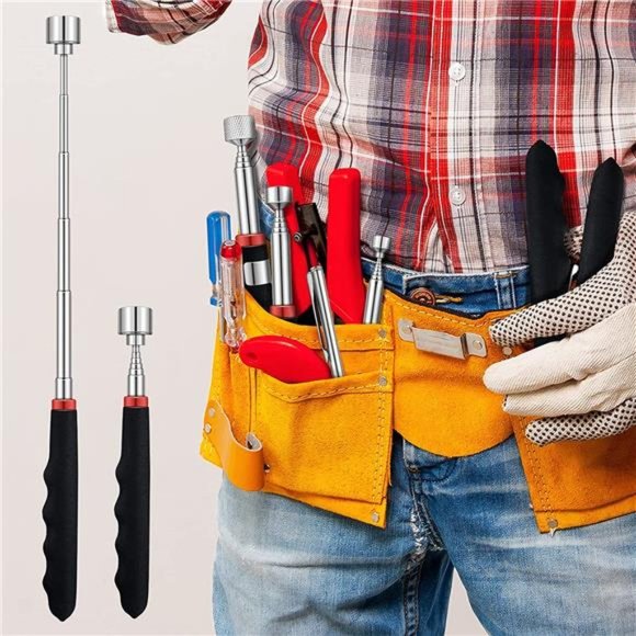 6 Pieces Telescoping Magnet Tools, Extendable Telescopic Magnetic Pick up Tools - Picture 5 of 7